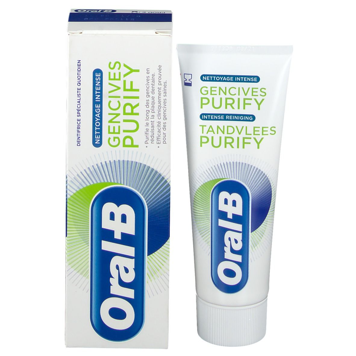 Oral-B® Gencives Purify nettoyage intense