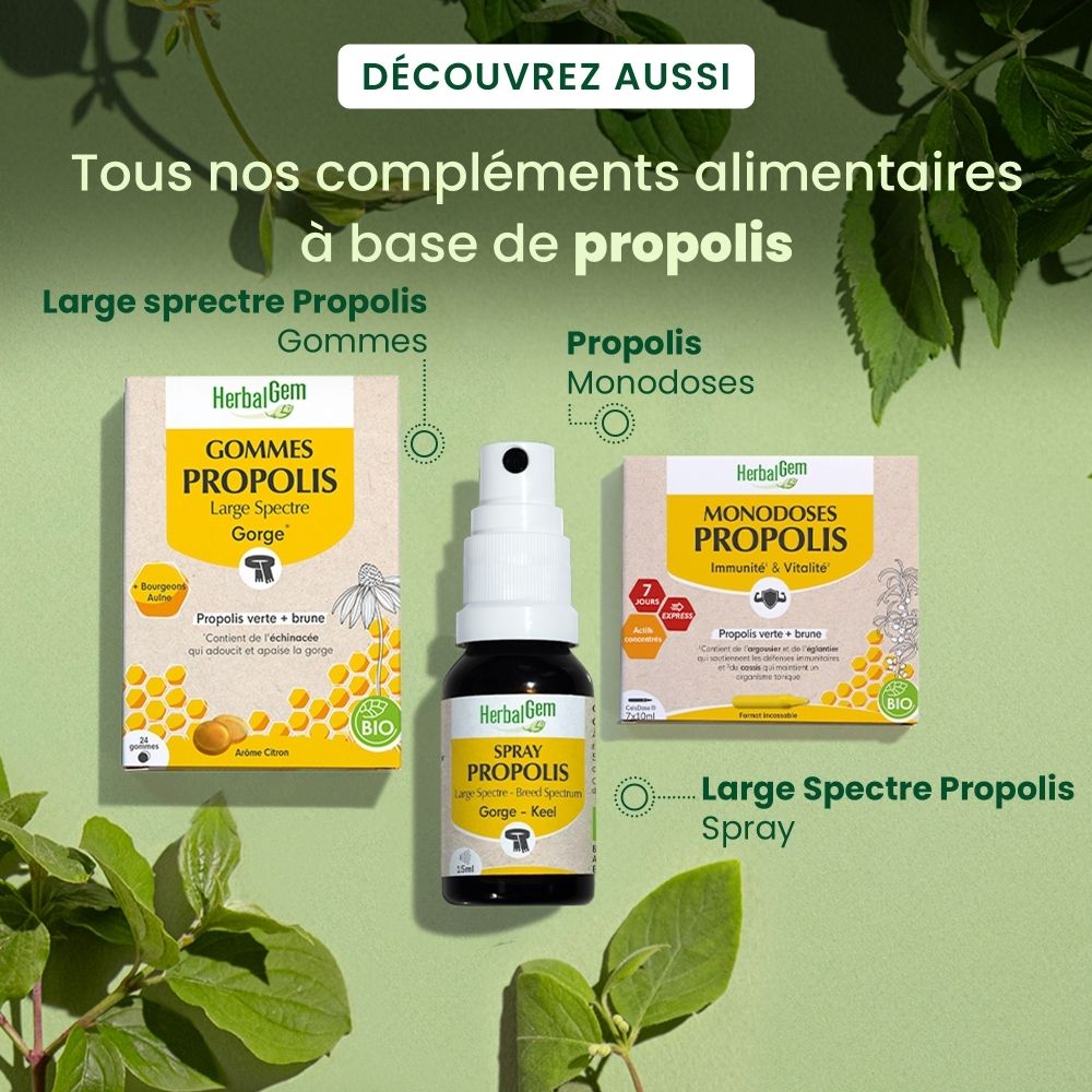 Flacon et boîte du produit. Boîte avec nom et logo du produit. Flacon de 50 ml.