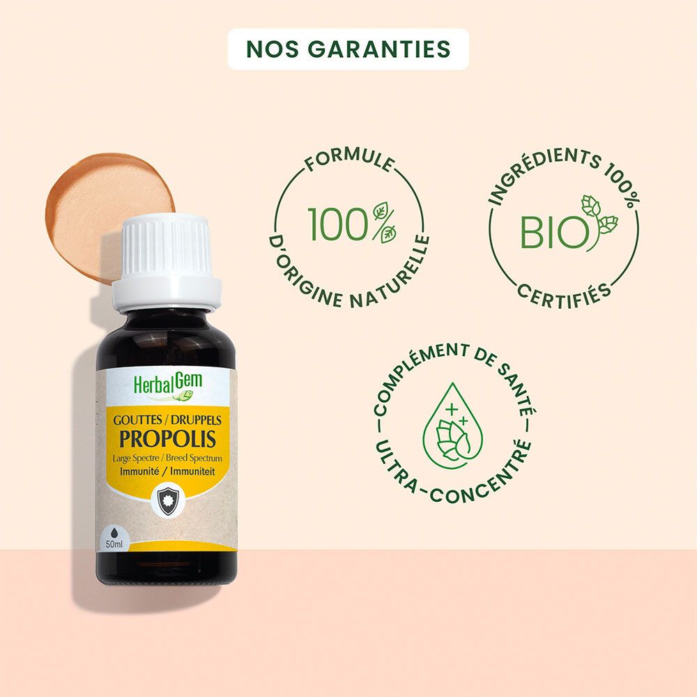 HerbalGem PROPOLIS LARGE SPECTRE - gouttes