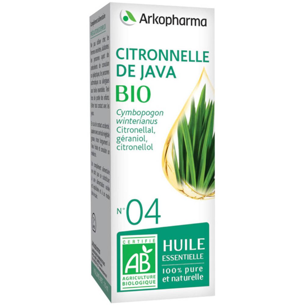 ARKOPHARMA OLFAE® N°04 Huile Essentielle de Citronnelle de Java Bio