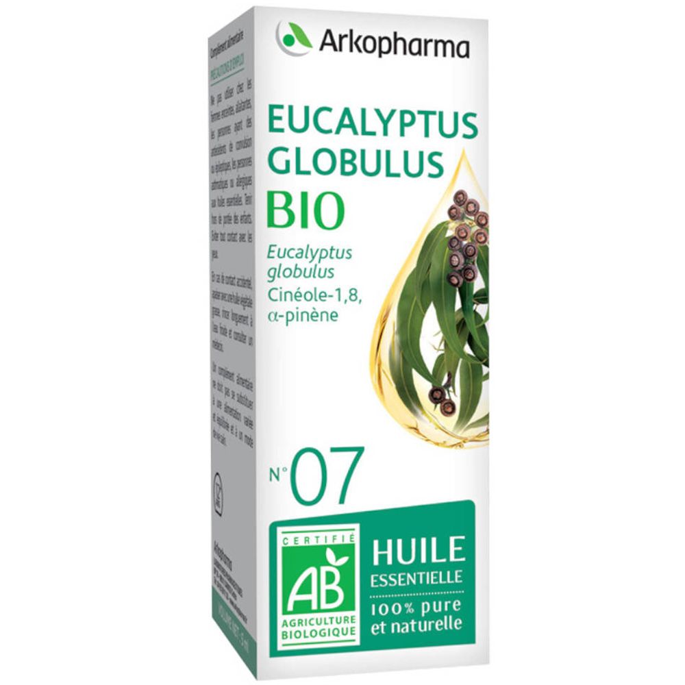 ARKOPHARMA OLFAE® N°07 Huile essenetielle d'Eucalyptus Globulus Bio