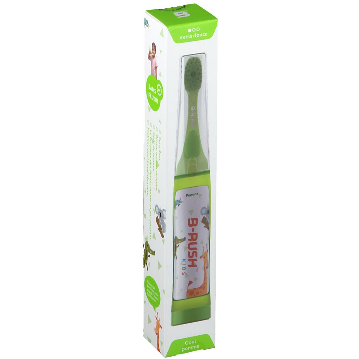 B-RUSH Kids extra doux gôut Pomme