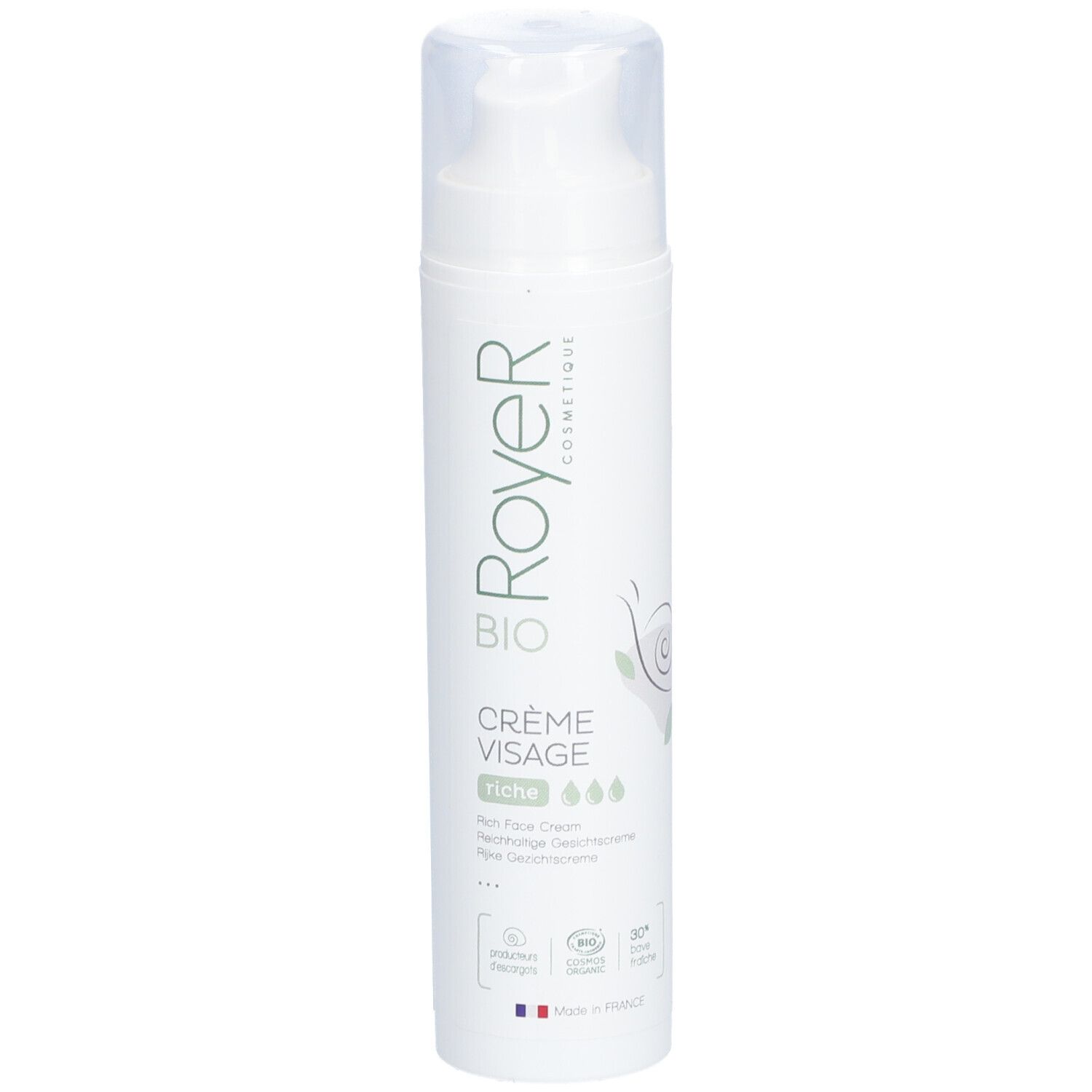 ROYER Crème visage riche bio