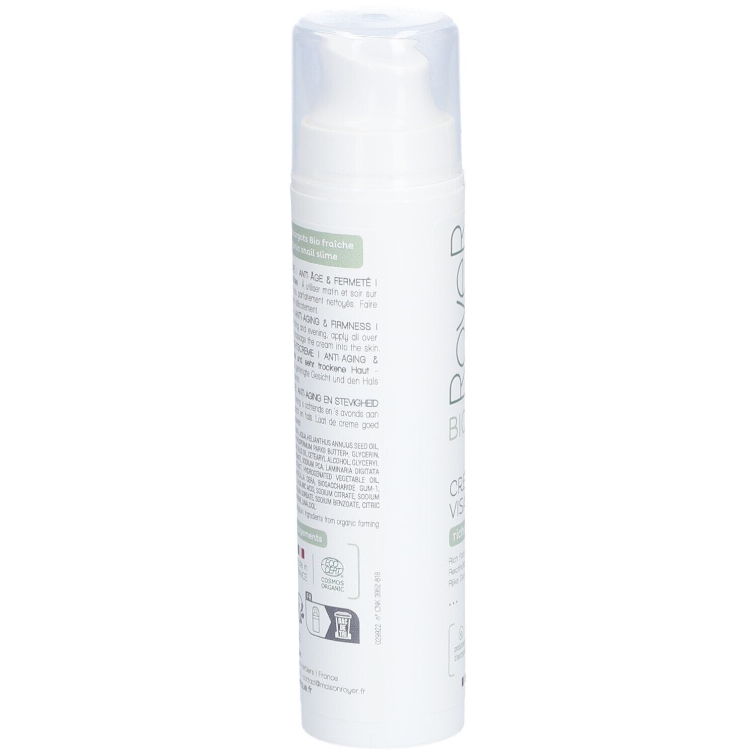 ROYER Crème visage riche bio