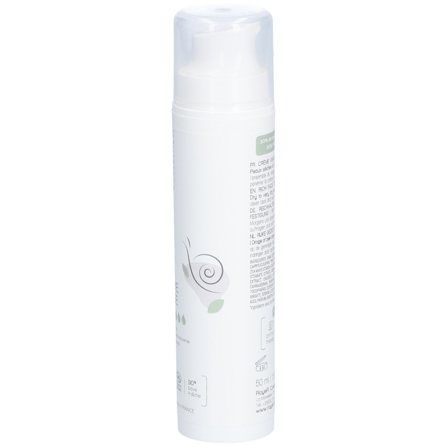 ROYER Crème visage riche bio