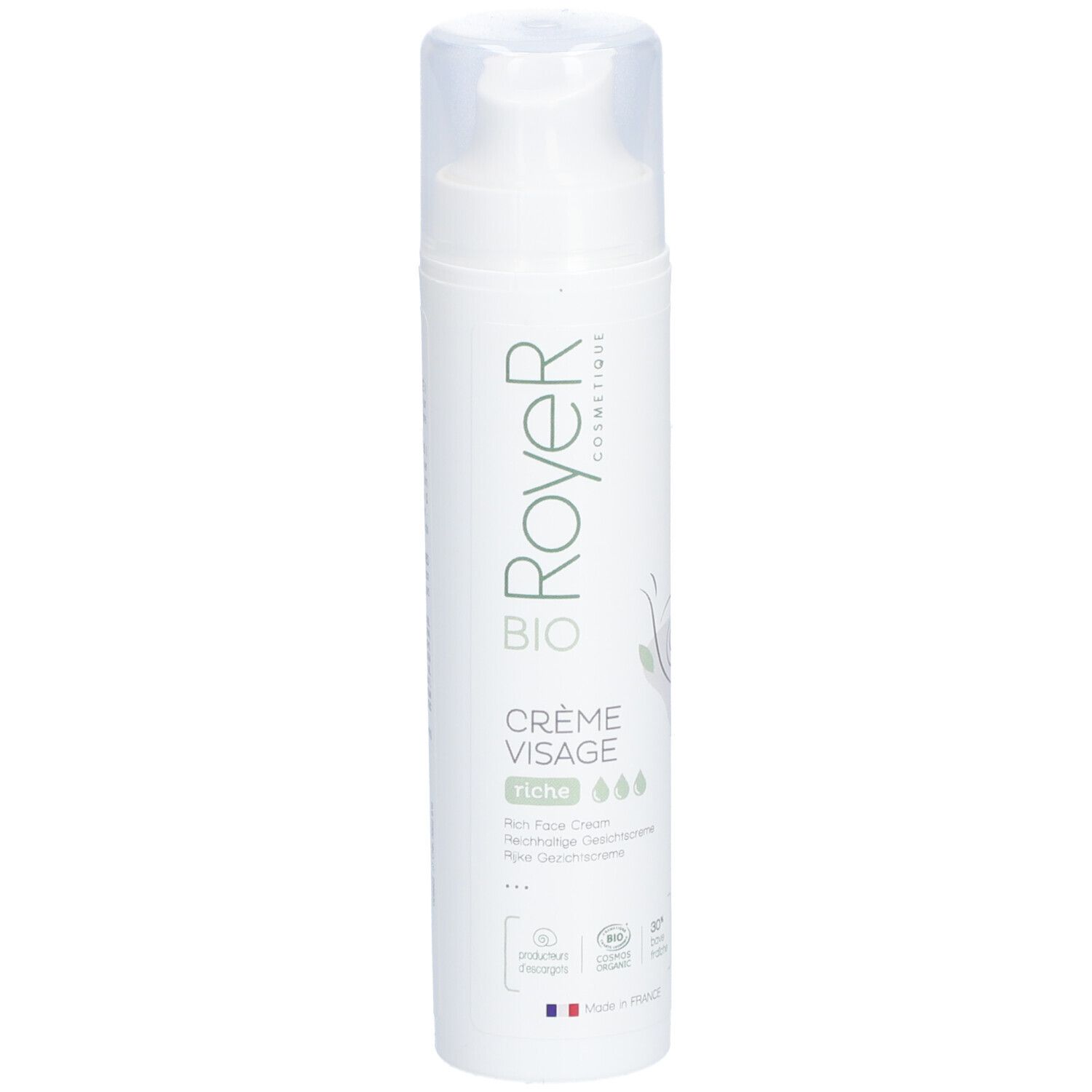 ROYER Crème visage riche bio