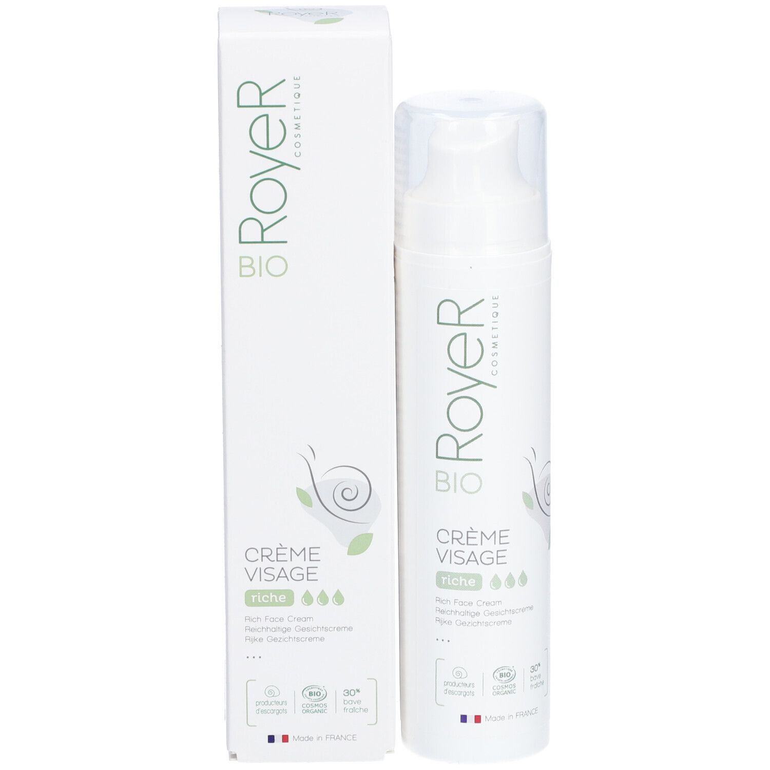 ROYER Crème visage riche bio