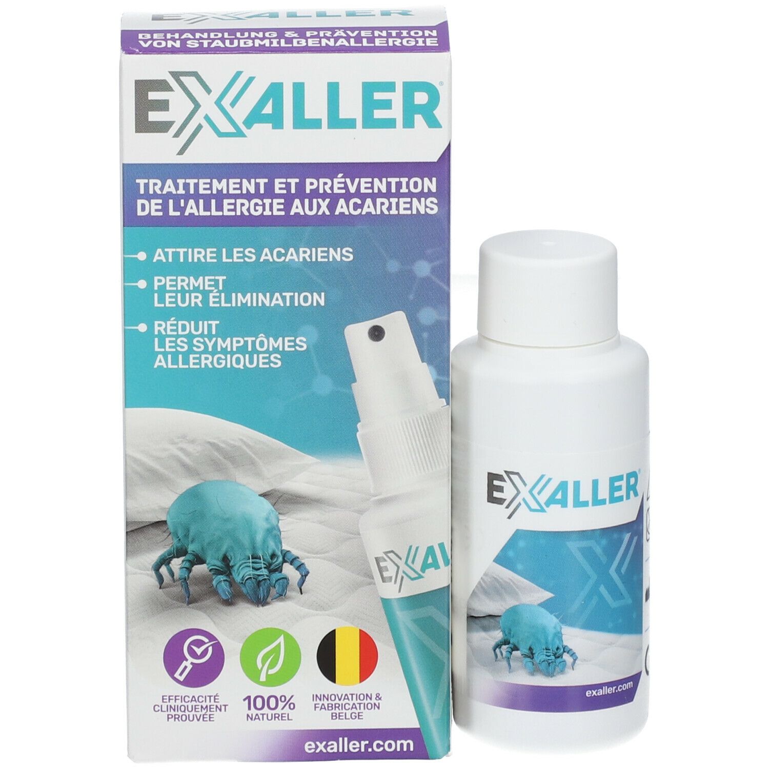 ExAller® Spray Anti-Acariens 75 ml commander ici en ligne