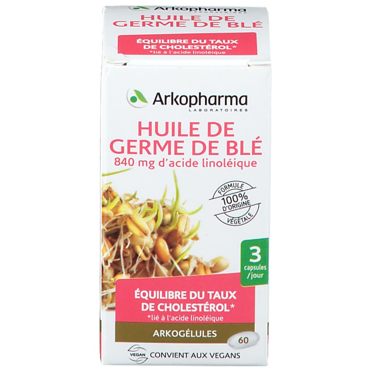 Arkopharma Arkogélules® Huile de Germe de Blé