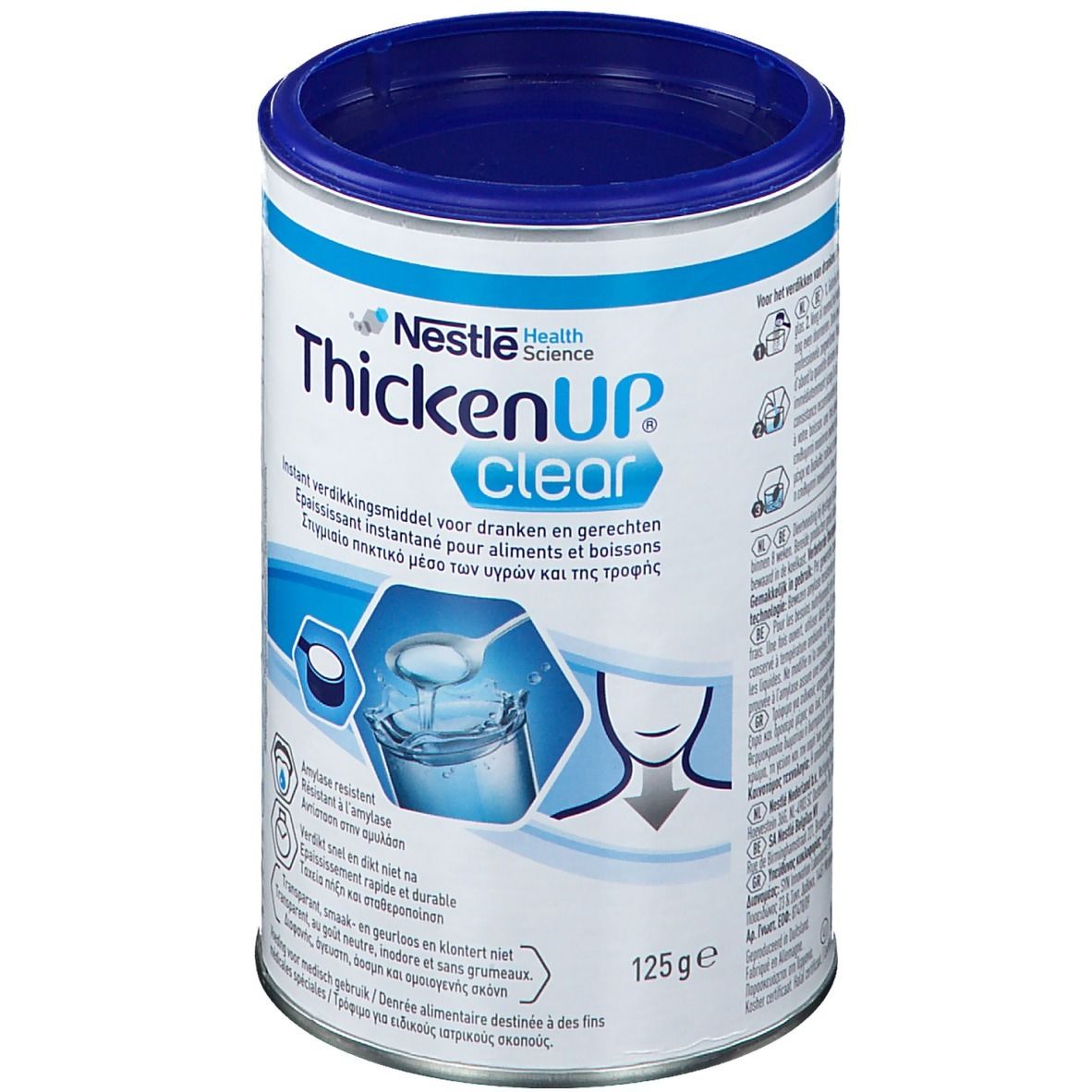 Acheter Nestlé Thickenup Clear Poudre 125g ? Maintenant pour € 17.15 chez  Viata