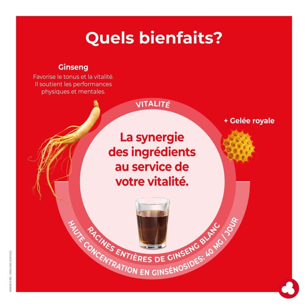 Ortis Ginseng Bio: Bouteille 500ml, racines de ginseng, vitalité.