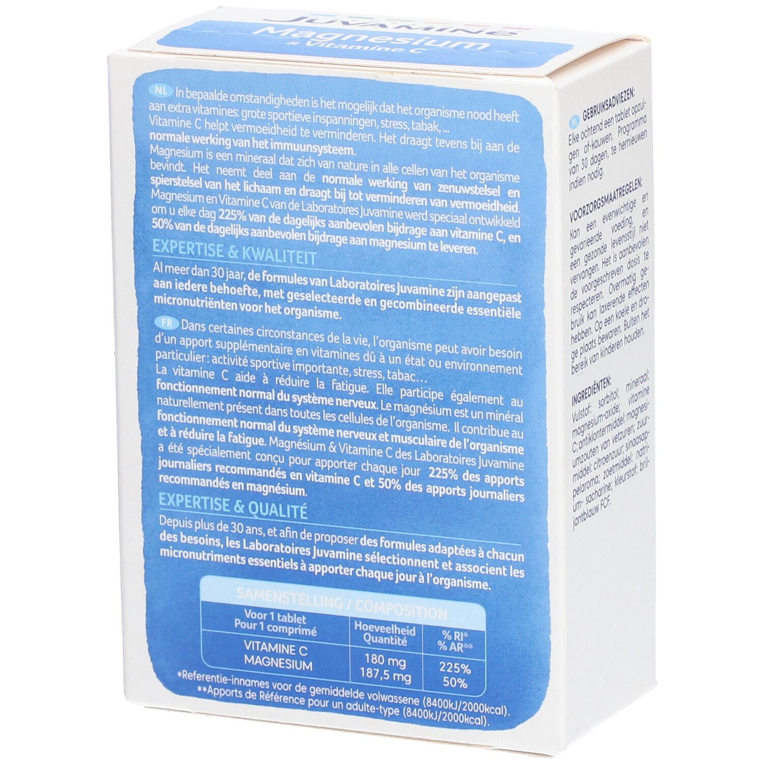 JUVAMINE Vitamine C + Magnésium
