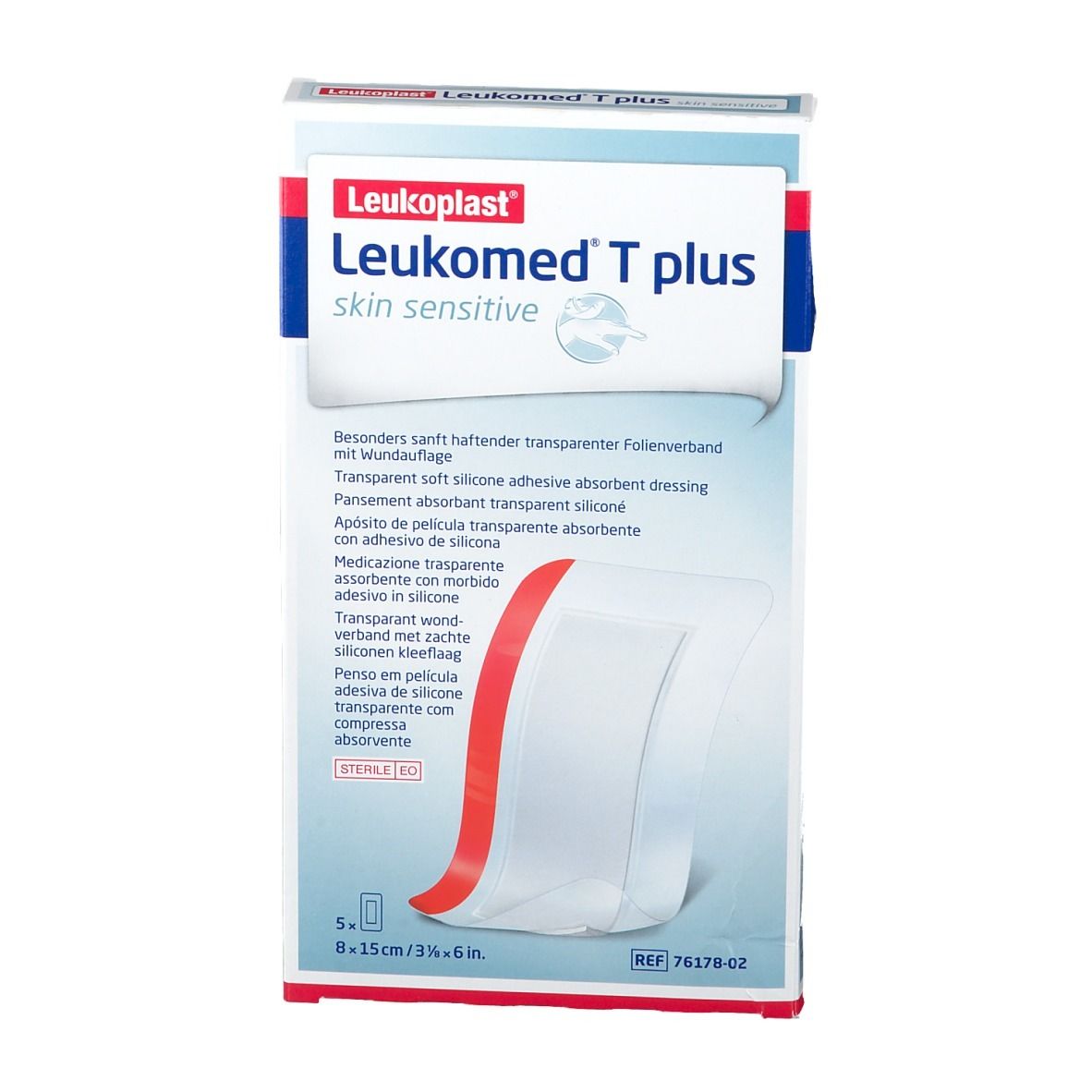 Leukoplast® Leukomed® T plus Skin Sensitive 8 x 15 cm