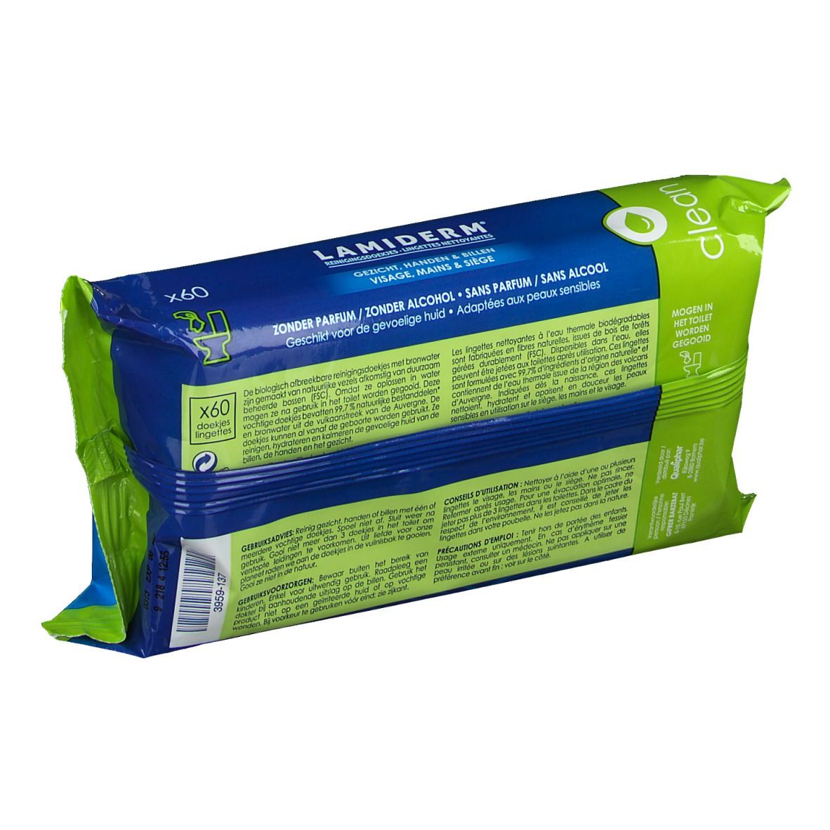 Lamiderm® Lingettes de nettoyage