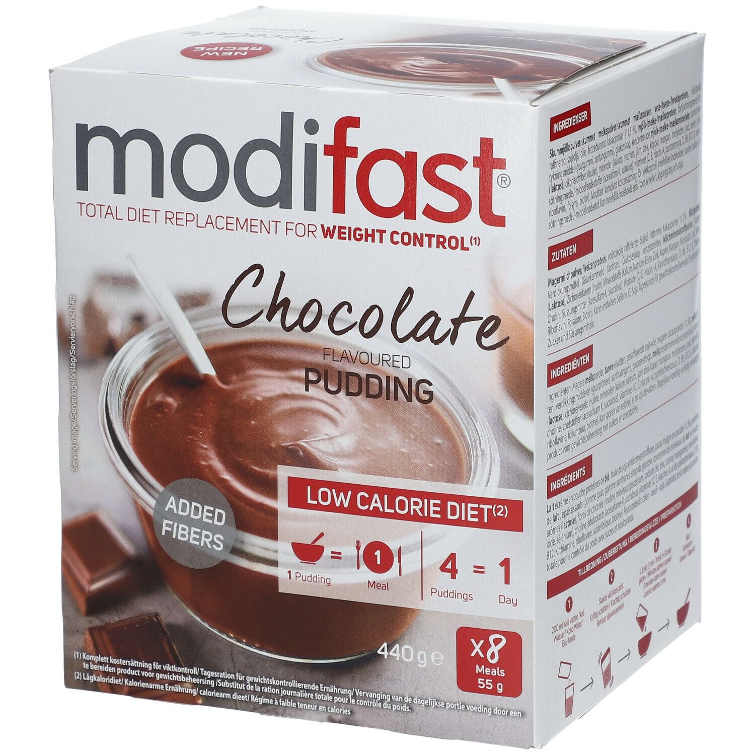 modifast® TOTAL DIET REPLACEMENT FOR WEIGHT CONTROL Pudding Chocolat