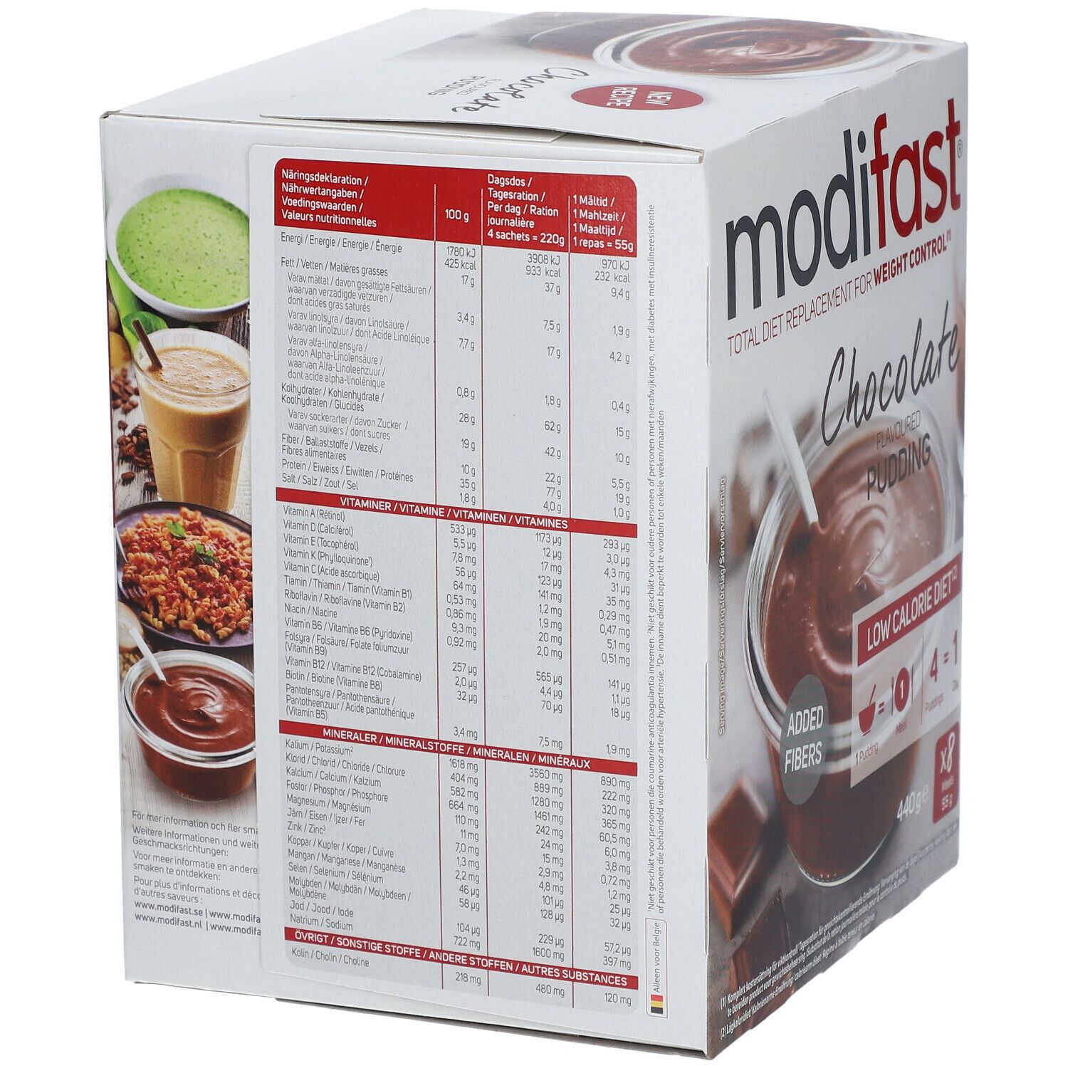 modifast® TOTAL DIET REPLACEMENT FOR WEIGHT CONTROL Pudding Chocolat