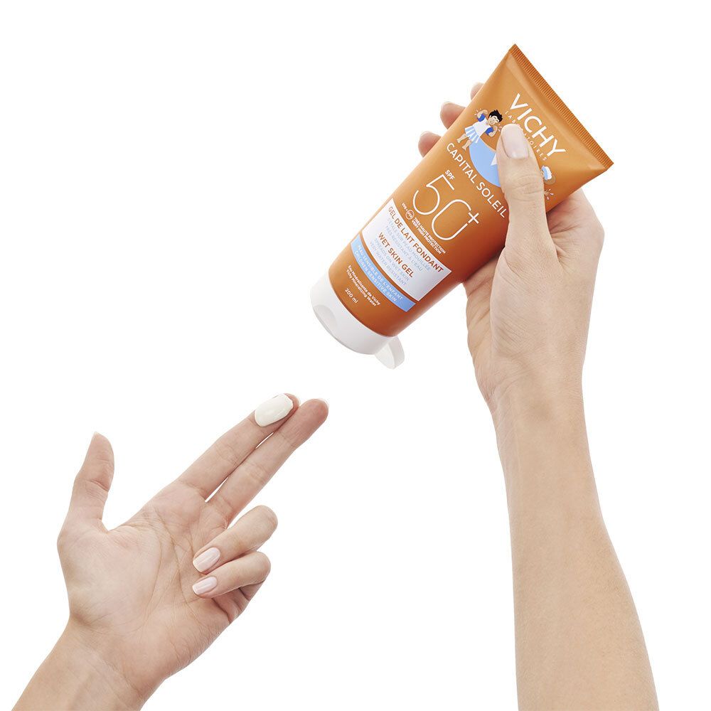 Capital Soleil Gel peau mouillée enfant SPF50+ Gel 200ml