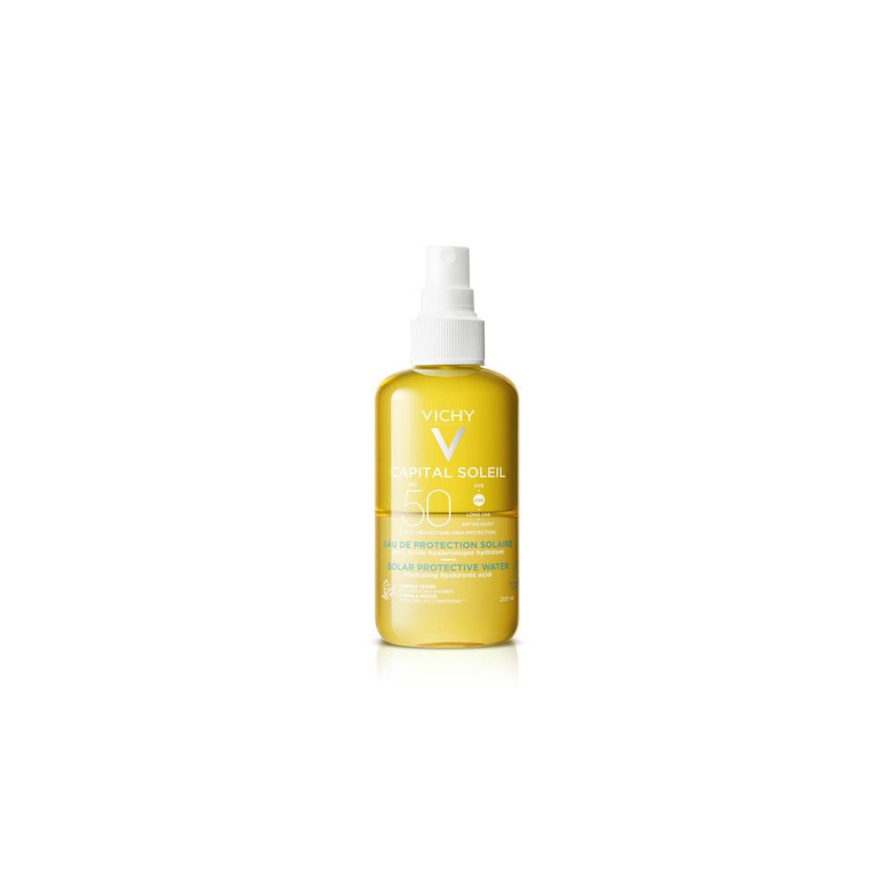Capital Soleil Eau de protection solaire hydratante SPF50 Spray 200 ml