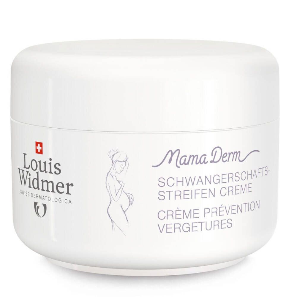 Louis Widmer MamaDerm Crème Prévention Vergetures sans parfum