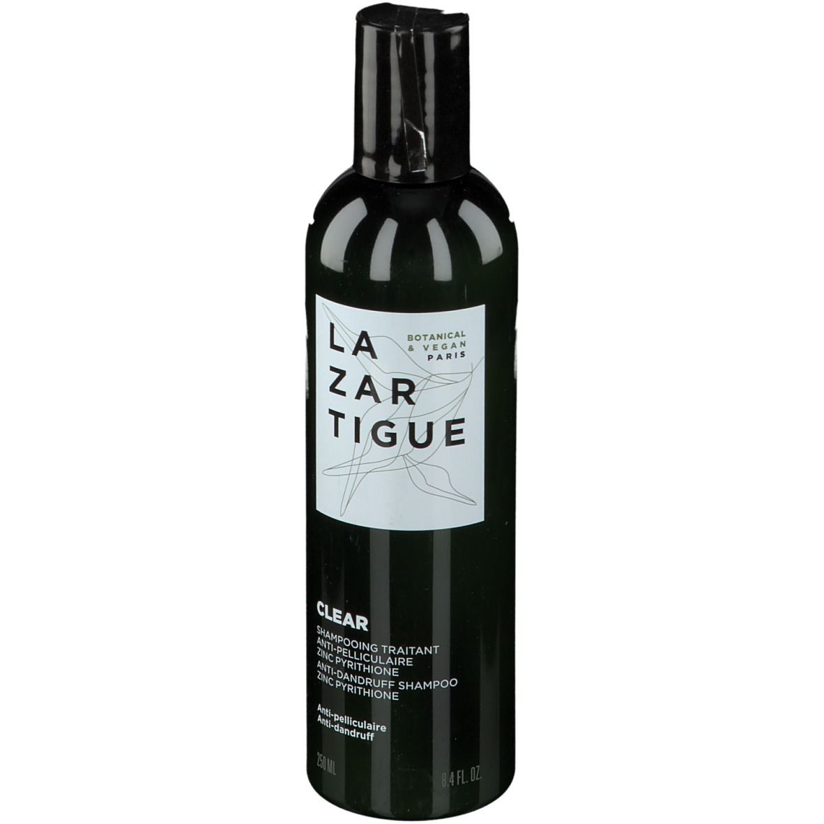LAZARTIGUE Clear Shampooing traitant antipelliculaire Zinc Pyrithione 250 ml Redcare Pharmacie