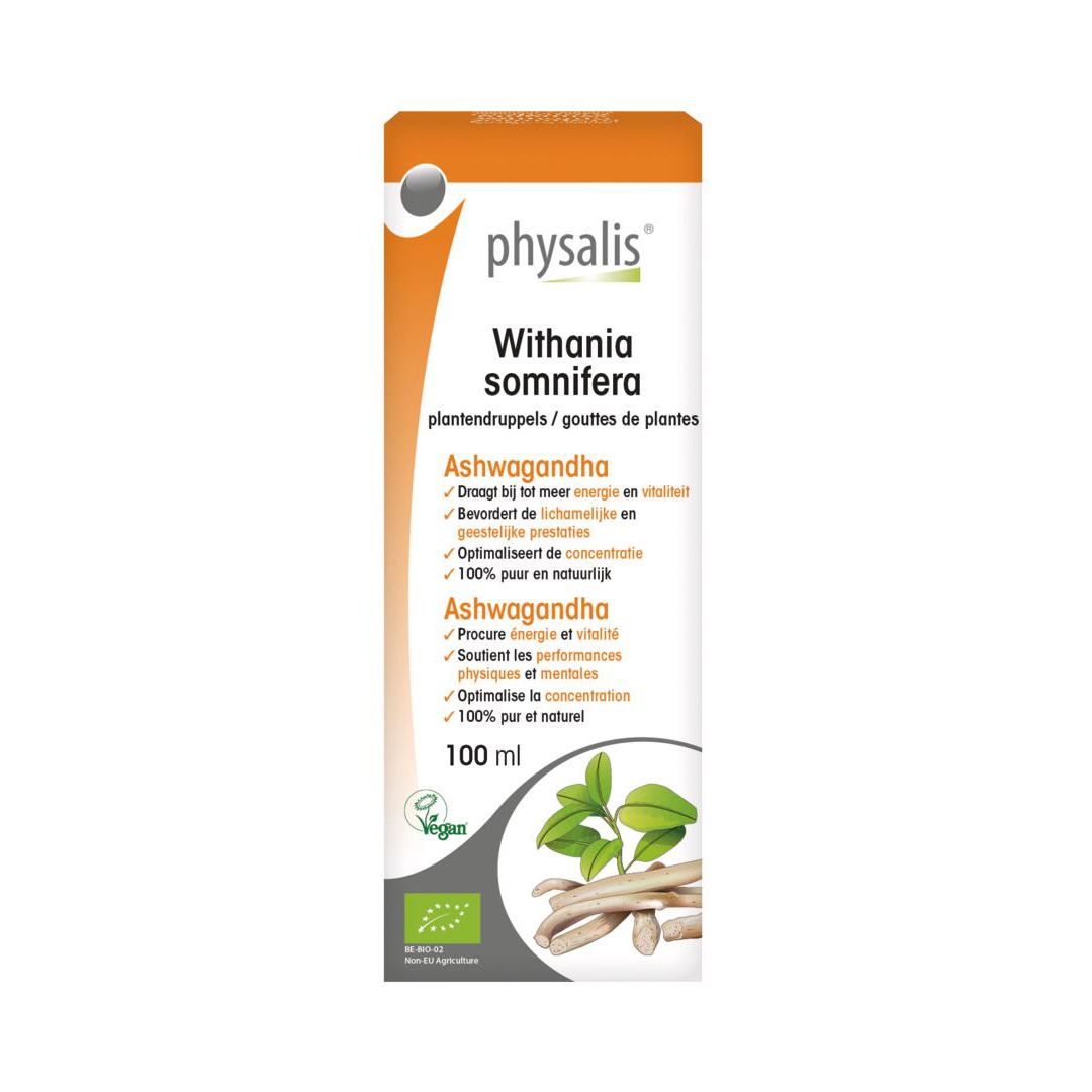 physalis® Withania somnifera Gouttes de plantes Bio