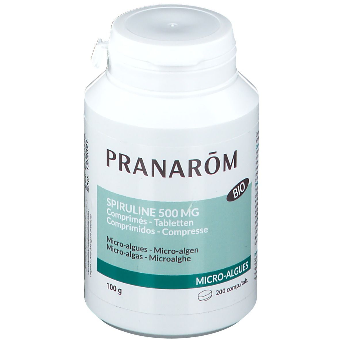 Pranarôm Spiruline 500 mg