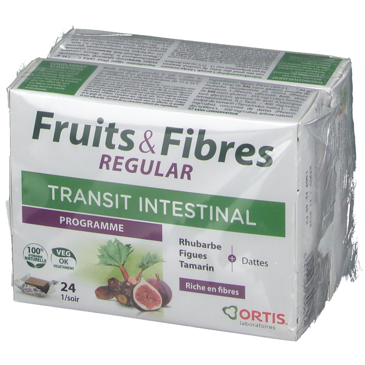 Ortis® Fruits & Fibres Regular Cubes DUO
