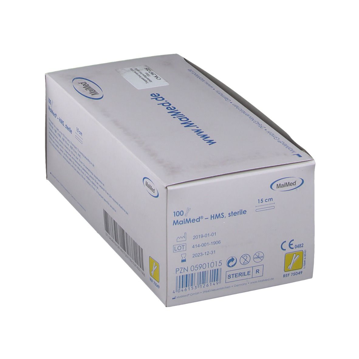 MaiMed® HMS Abaisse-Langue Bois stérile 15 cm