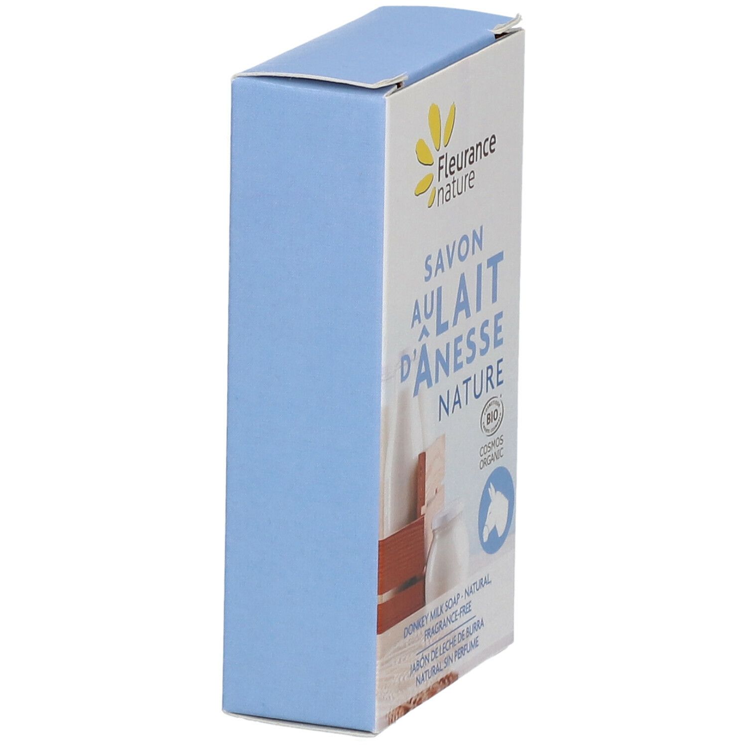 Fleurance nature Savon au Lait d'Ânesse Nature Bio