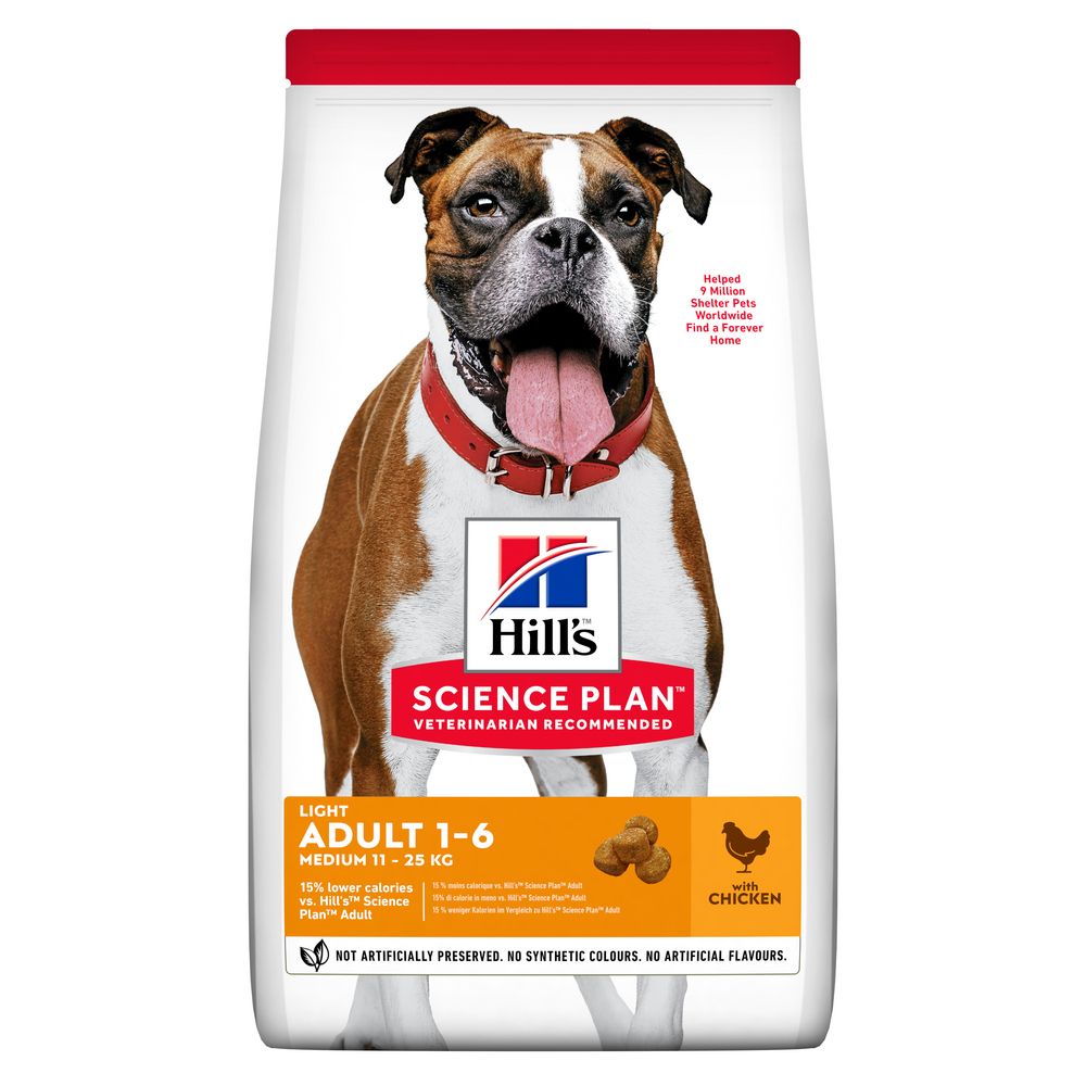 Hill's™ SCIENCE PLAN™ Adult 1-6 Light Medium