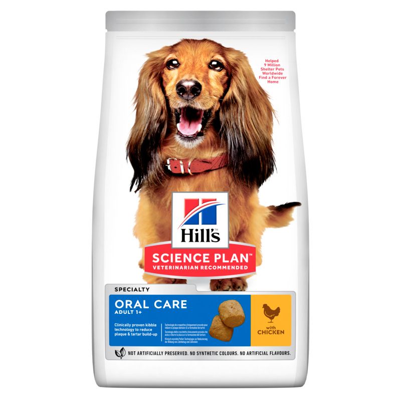 HILL'S SCIENCE PLAN Oral Care Adult - Nourriture pour chien au Poulet