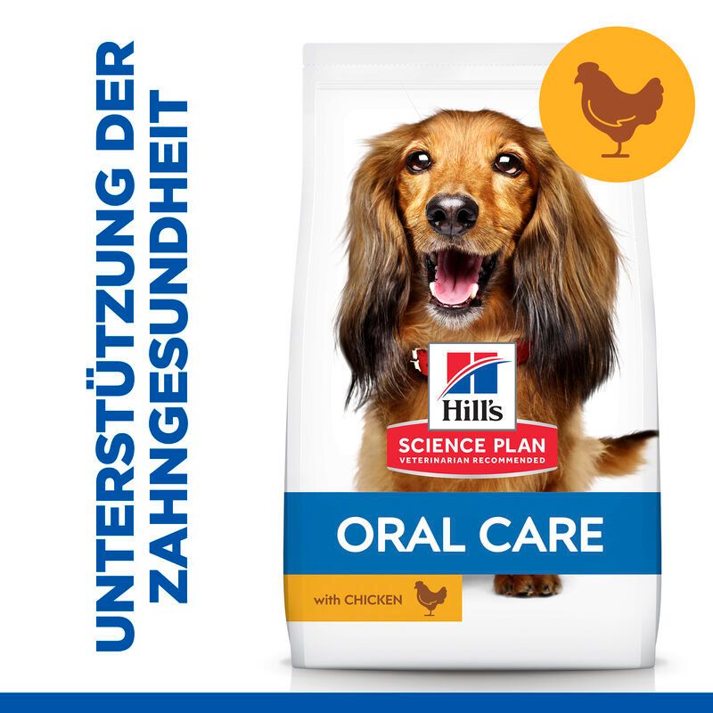 HILL'S SCIENCE PLAN Oral Care Adult - Nourriture pour chien au Poulet