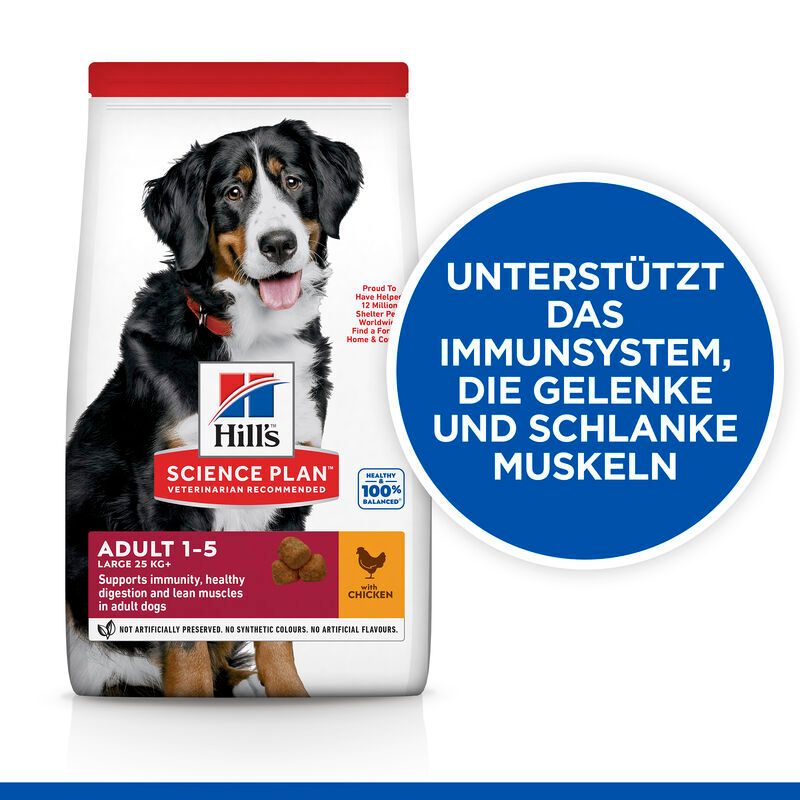 Hill's Science Plan Canine Adulte Fitness Avancé Grand Chien avec Poulet