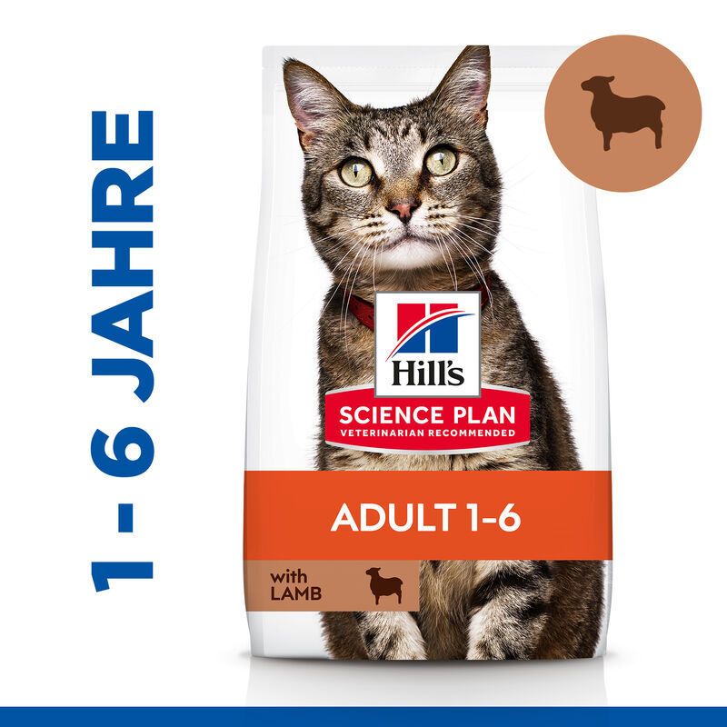 HILL'S SCIENCE PLAN Aliment pour Chat Adulte à l'Agneau