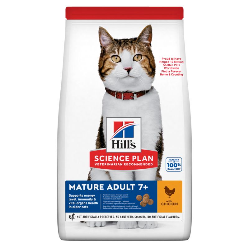 Hill's™ Science Plan™ Chat Adult Mature 7+ Poulet