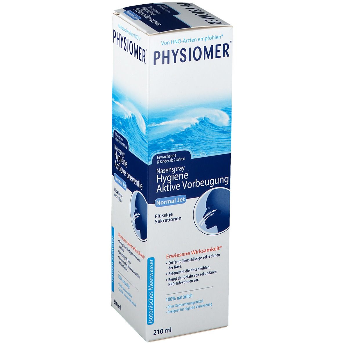 Physiomer Normal Jet 210ml - Pazzox, pharmacie en ligne pas de soucis