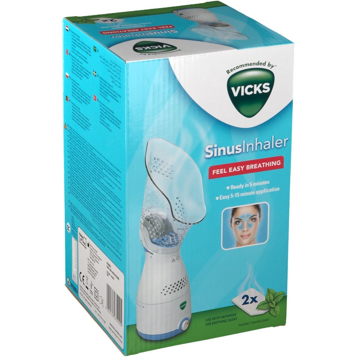 Vicks Sinus Inhalateur électrique VH200E4 1 pc(s) - Redcare Pharmacie