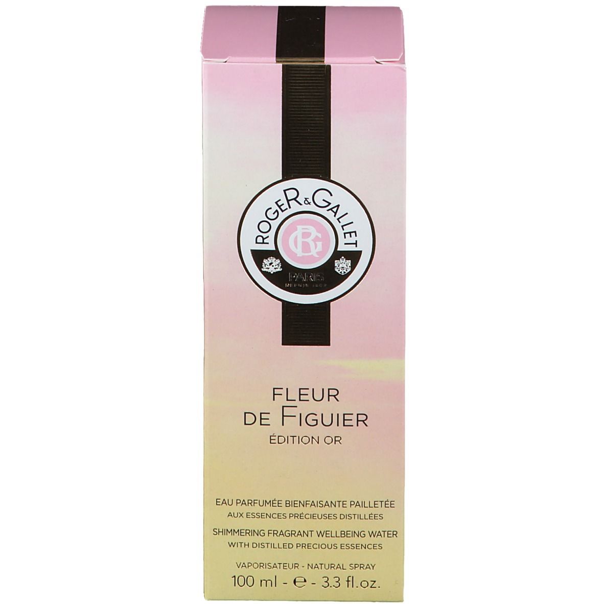 ROGER & GALLET Fleur de Figuier Eau fraiche parfumée Edition Or Limitée