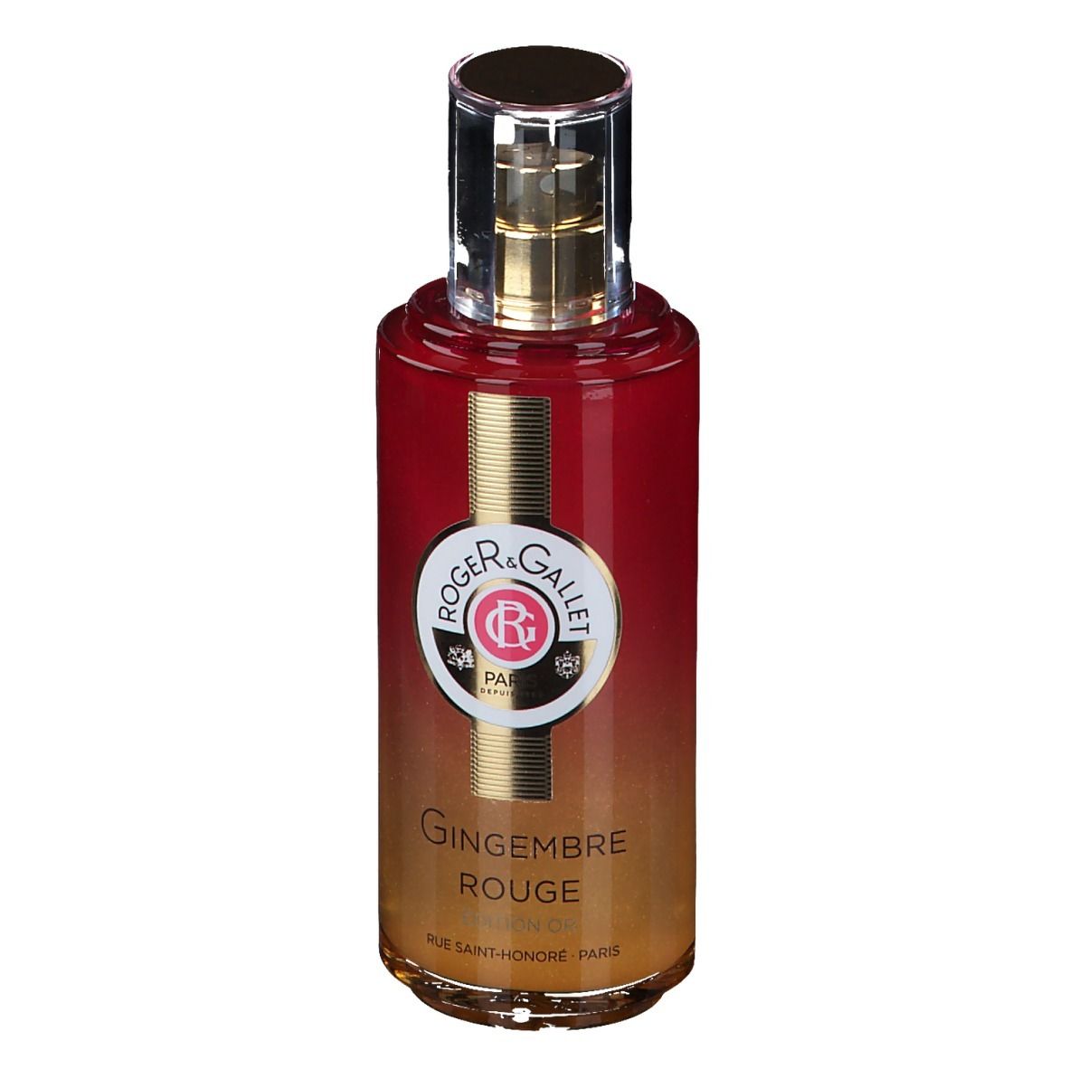 ROGER & GALLET Gingembre Rouge Eau fraiche parfumée Edition Or Limitée