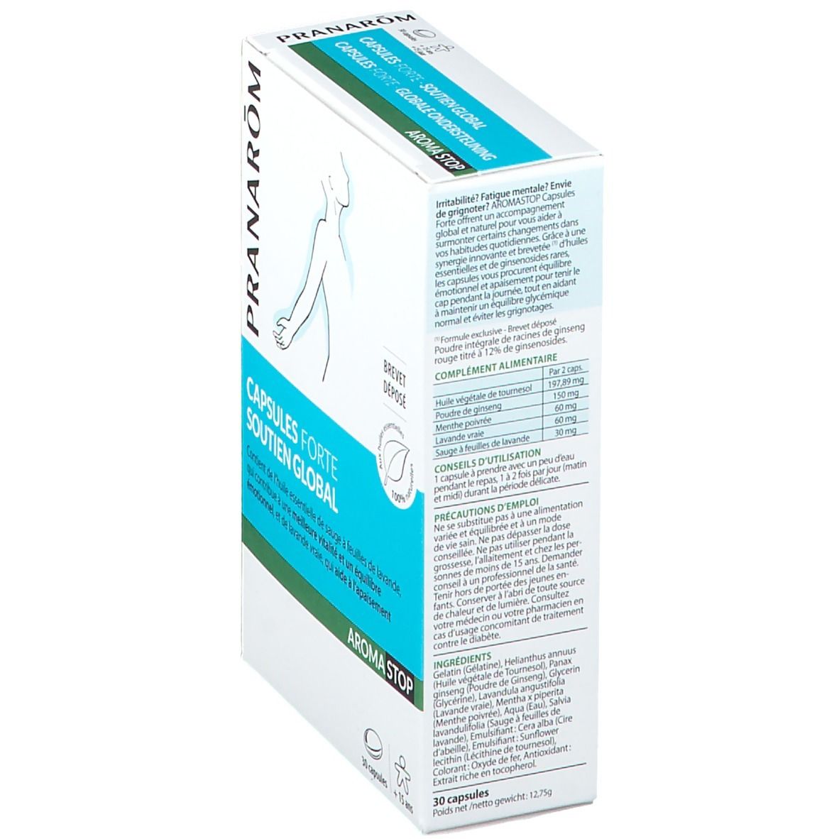 Pranarôm AROMASTOP Capsules Forte  Soutien Global
