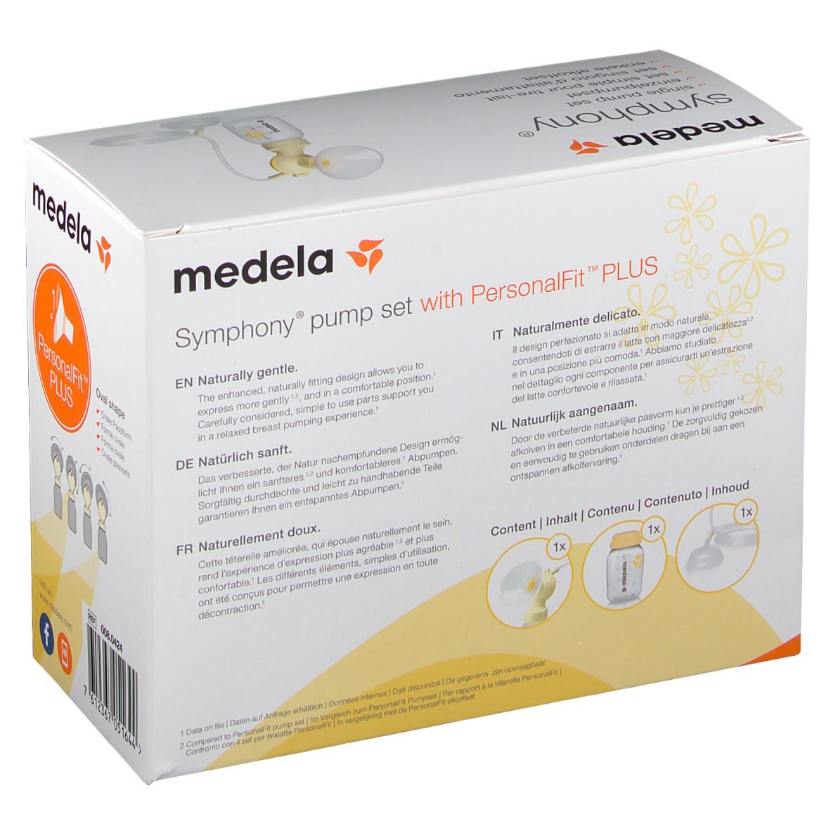 Medela PersonalFit Plus Set Simple Pour Tire-Lait Symphony Taille