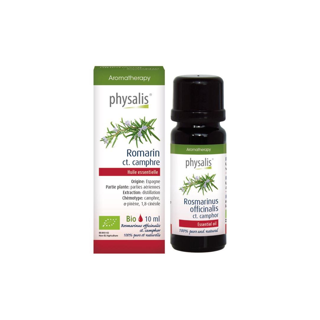 physalis® Romarin ct. camphre Huile essentielle Bio