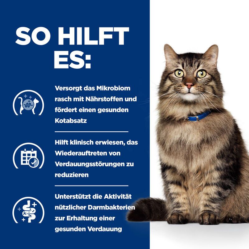 Hill's PRESCRIPTION DIET Gastrointestinal Biome Aliment pour Chat au Poulet