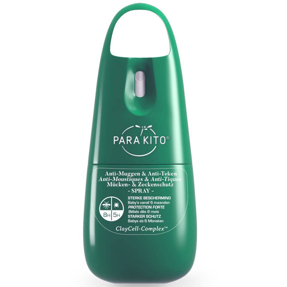 PARA'KITO® Anti-moustiques 8h et anti-tiques 5h Spray