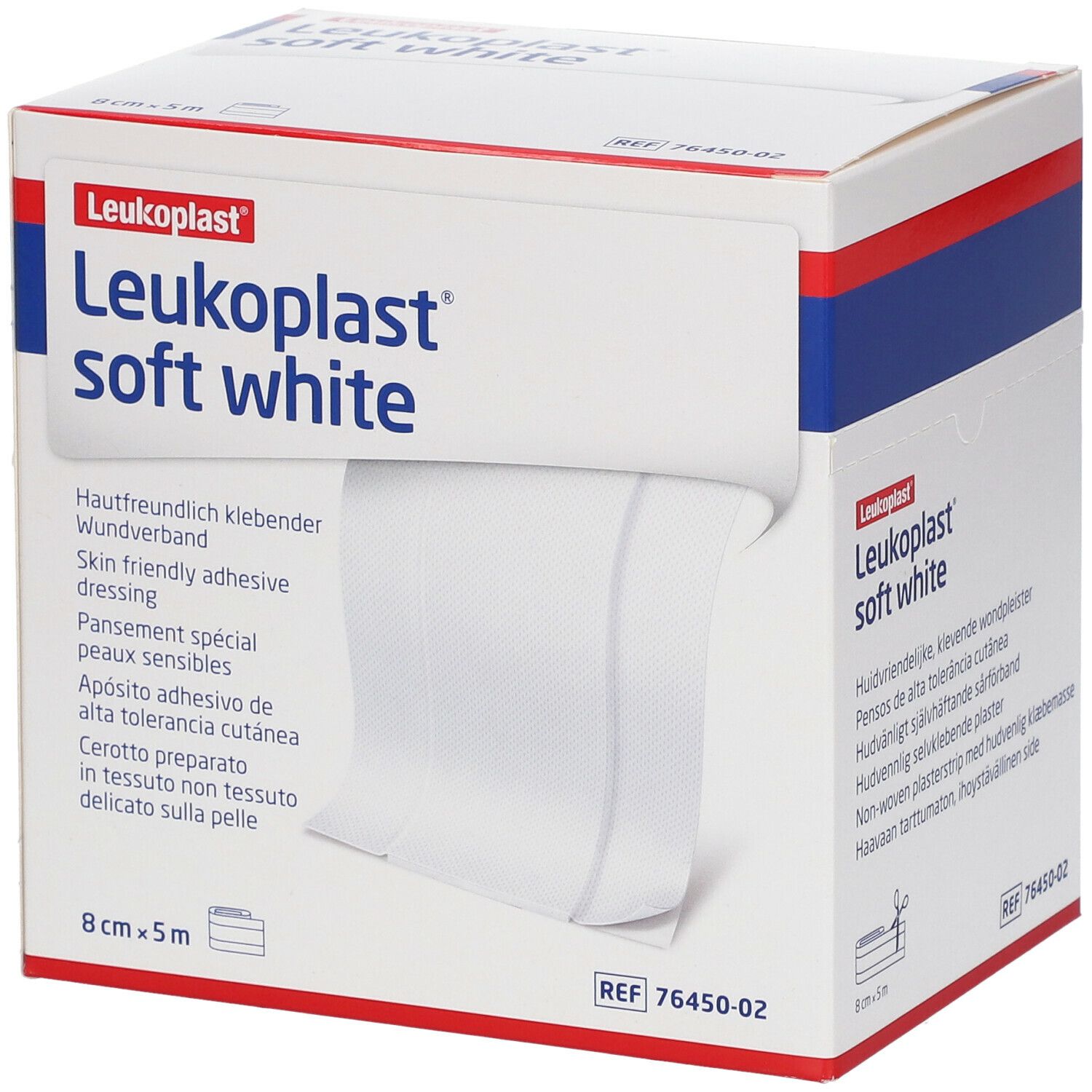 Leukoplast Soft White Pleister 8cmx5cm