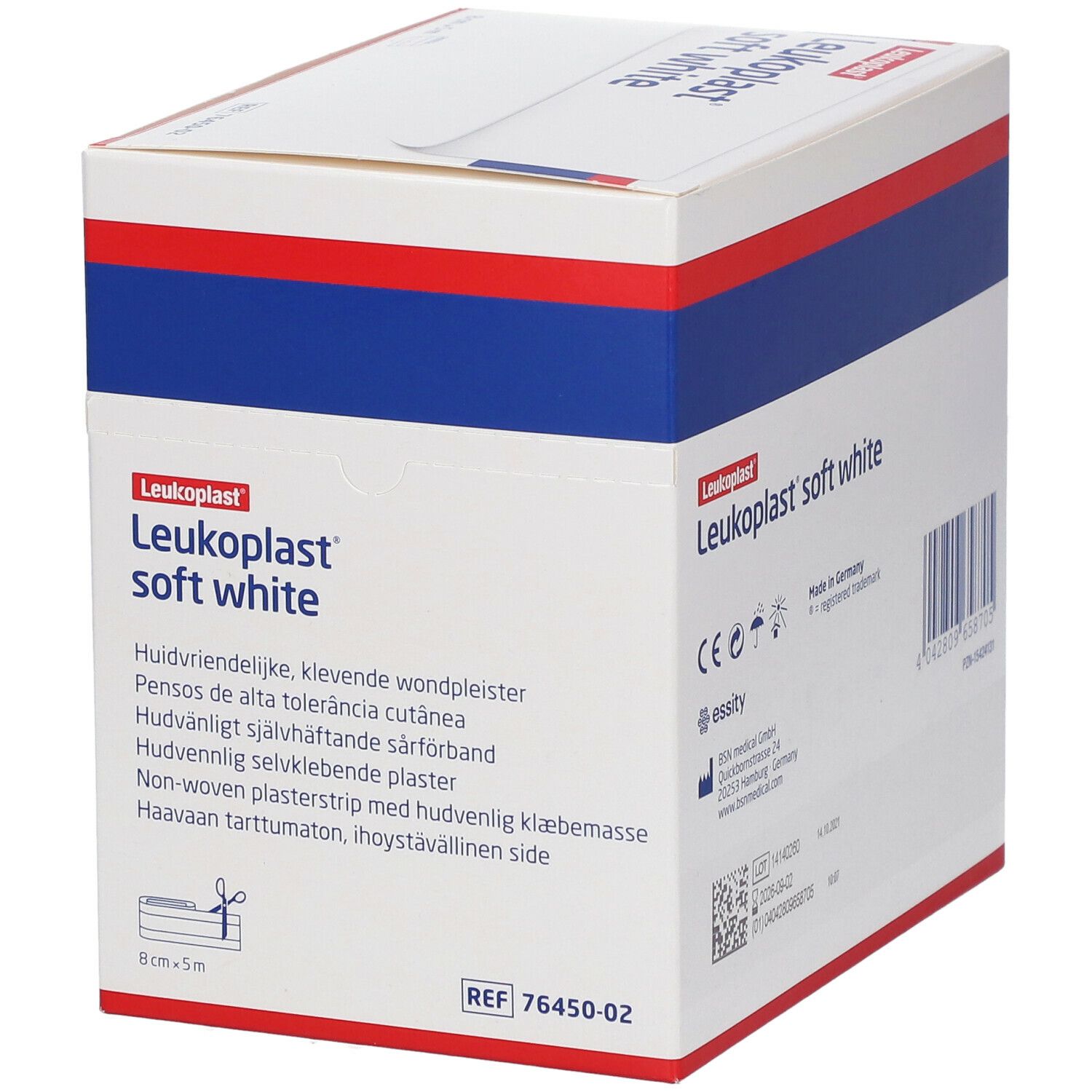 Leukoplast Soft White Pleister 8cmx5cm