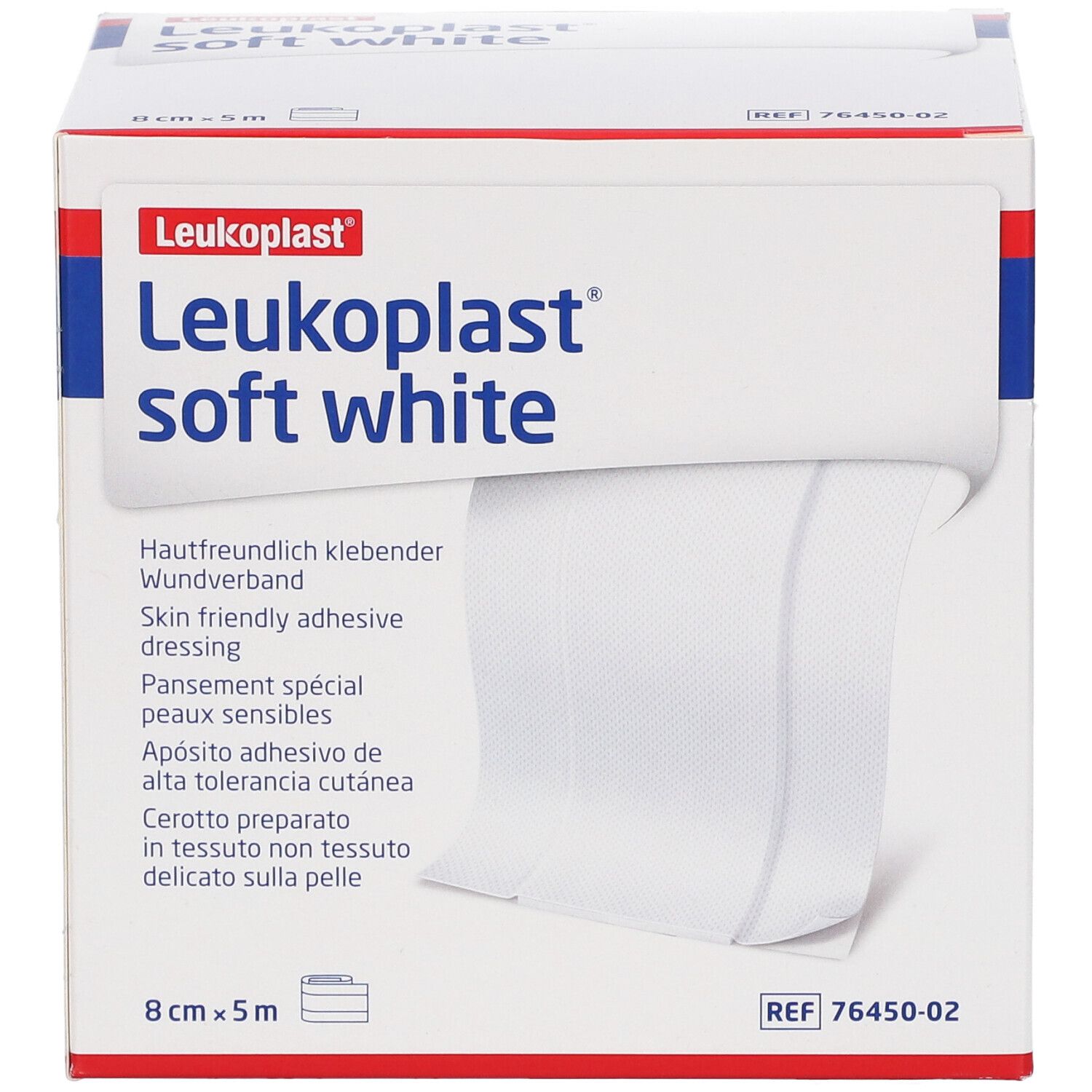 Leukoplast Soft White Pleister 8cmx5cm
