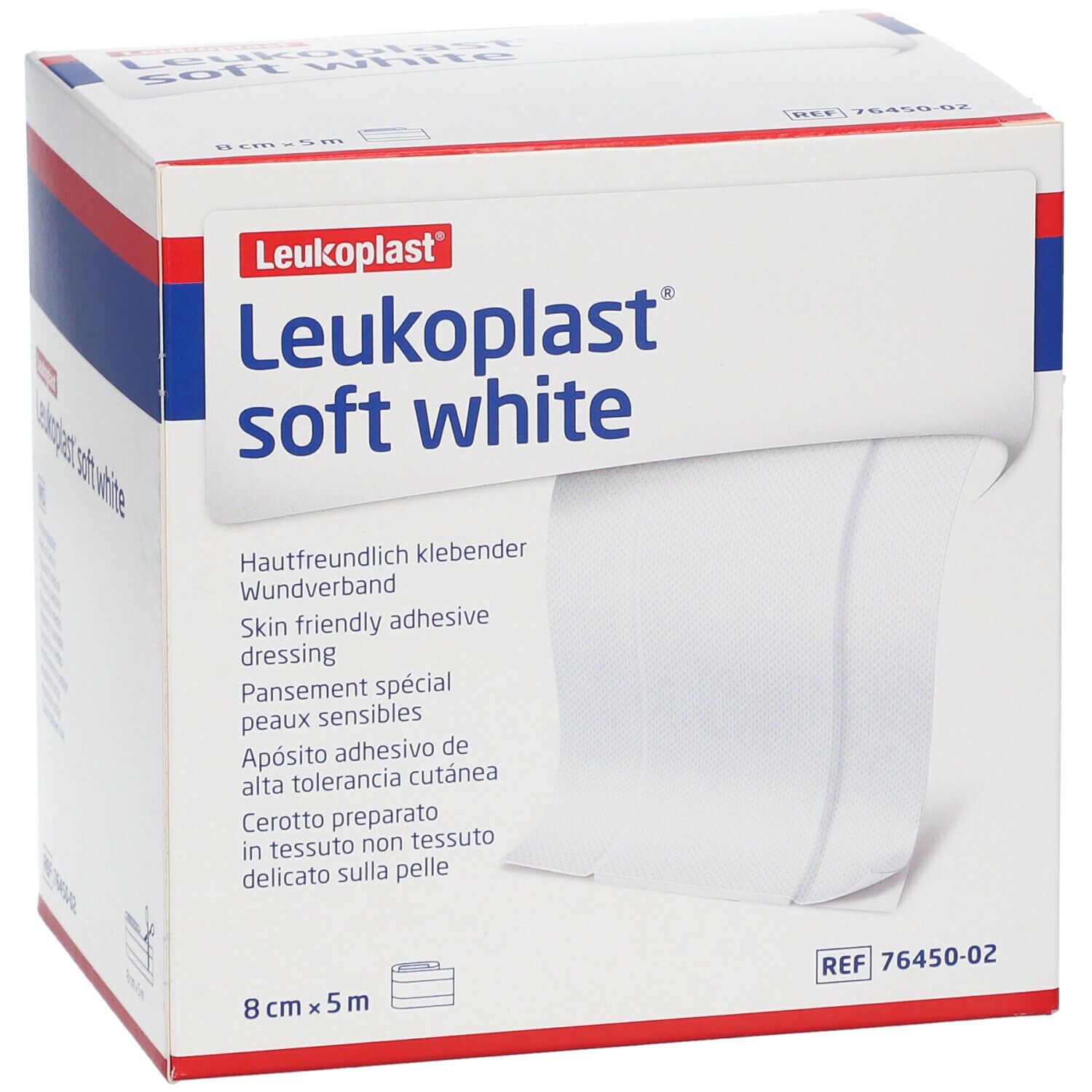 Leukoplast Soft White Pleister 8cmx5cm