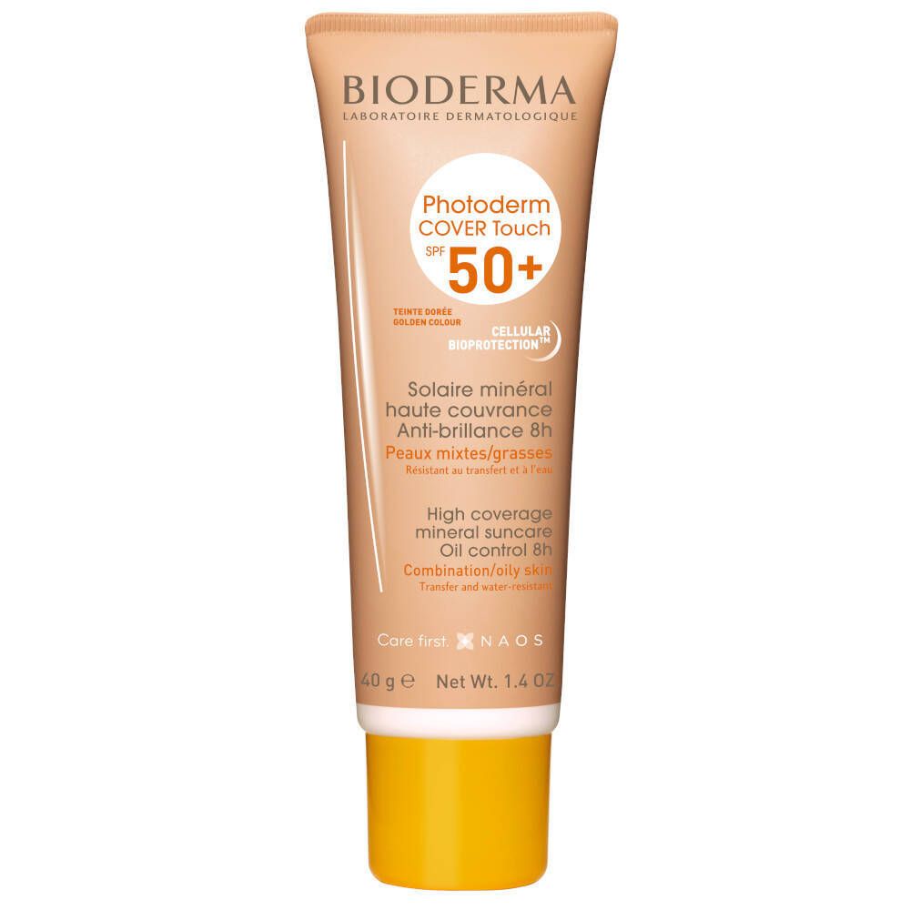 BIODERMA Photoderm COVER Touch SPF50+ Teinte Dorée