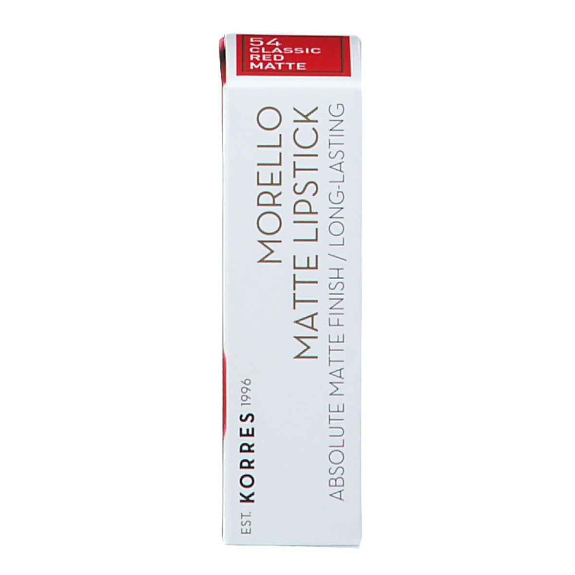 KORRES Morello Matte Lipstick 54 Classic Red